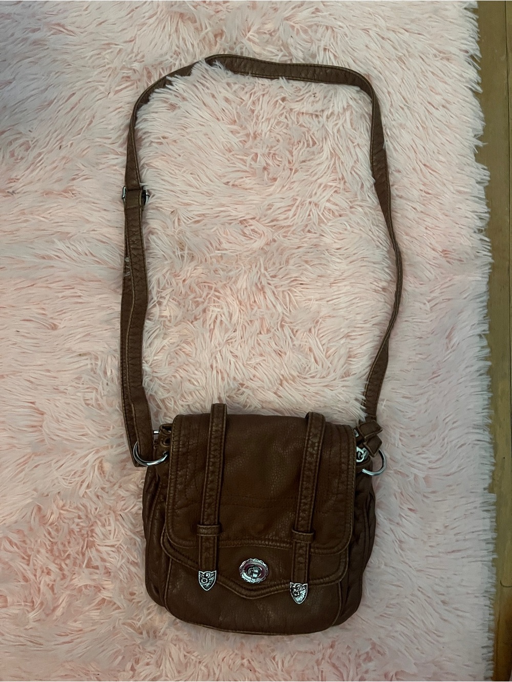 Brown Crossbody Shoulder Bag
